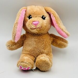 Build-A-Bear Workshop 15" Plush Bunny Brown with‎ Pink Accents